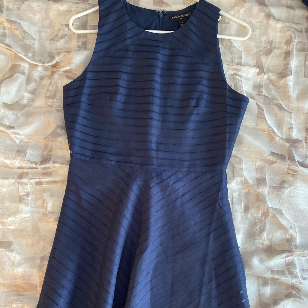 navy blue dress